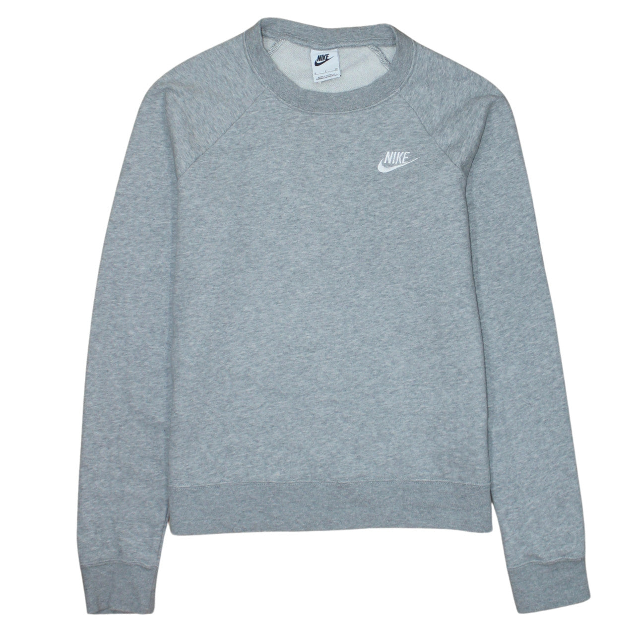 Nike Men’s Grey Crew Neck Pullover Sweatshirt Size S