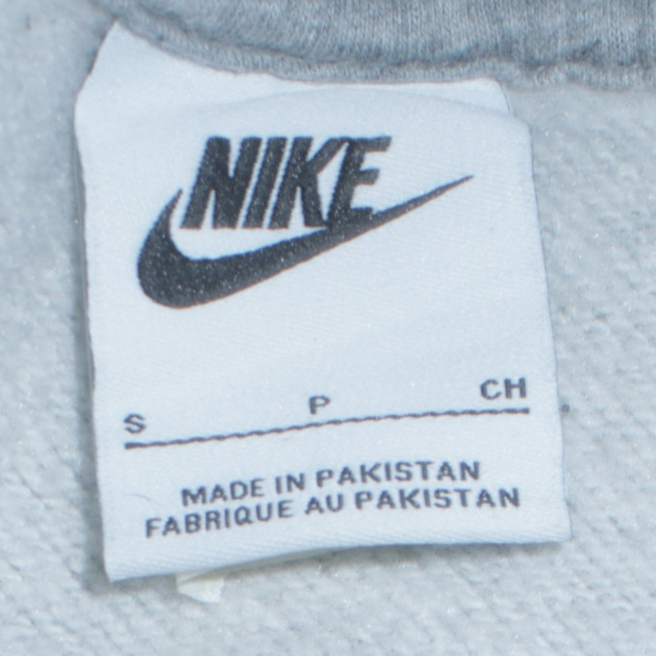 Nike Men’s Grey Crew Neck Pullover Sweatshirt Size S