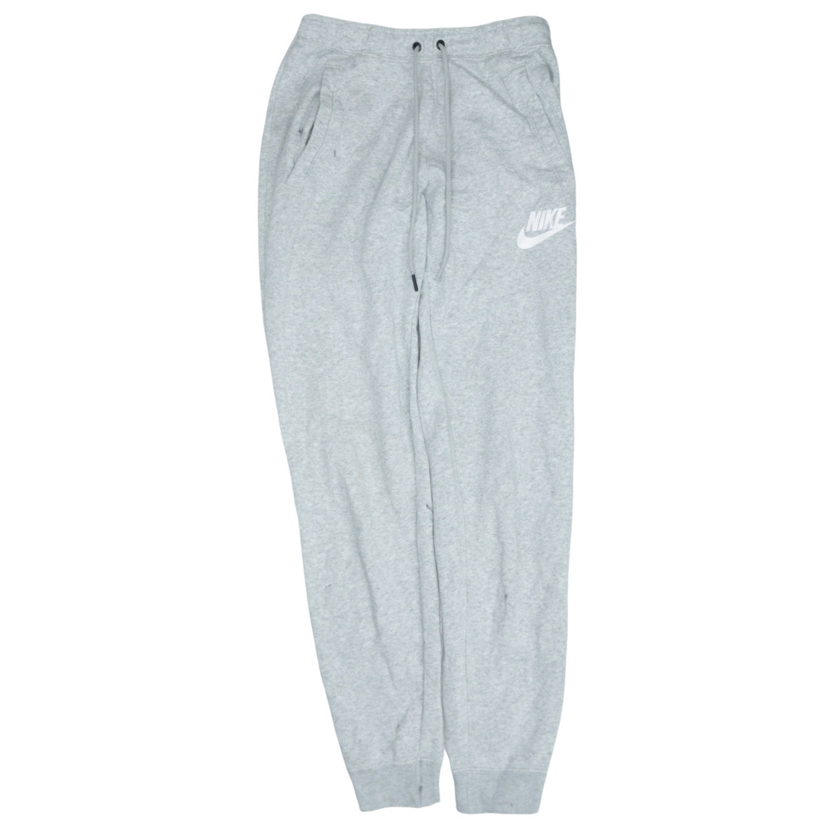 Nike Womens Grey XS Fleece Sweatpants Joggers Elastic Waist