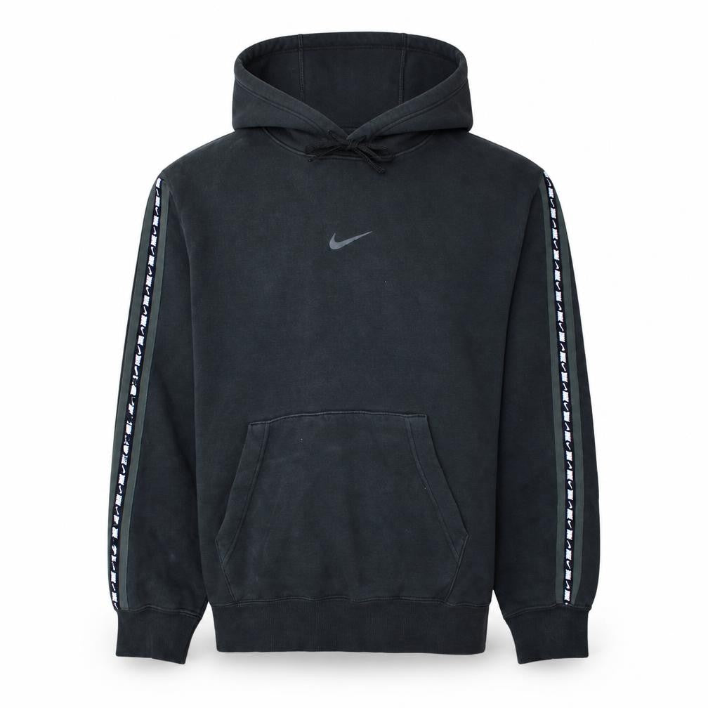 Nike Men's Black XS Pullover Hoodie with Logo Trim