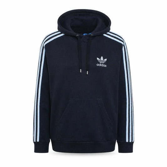 Adidas Women Black Size 10 Pullover Hoodie Sweatshirt with Stripes