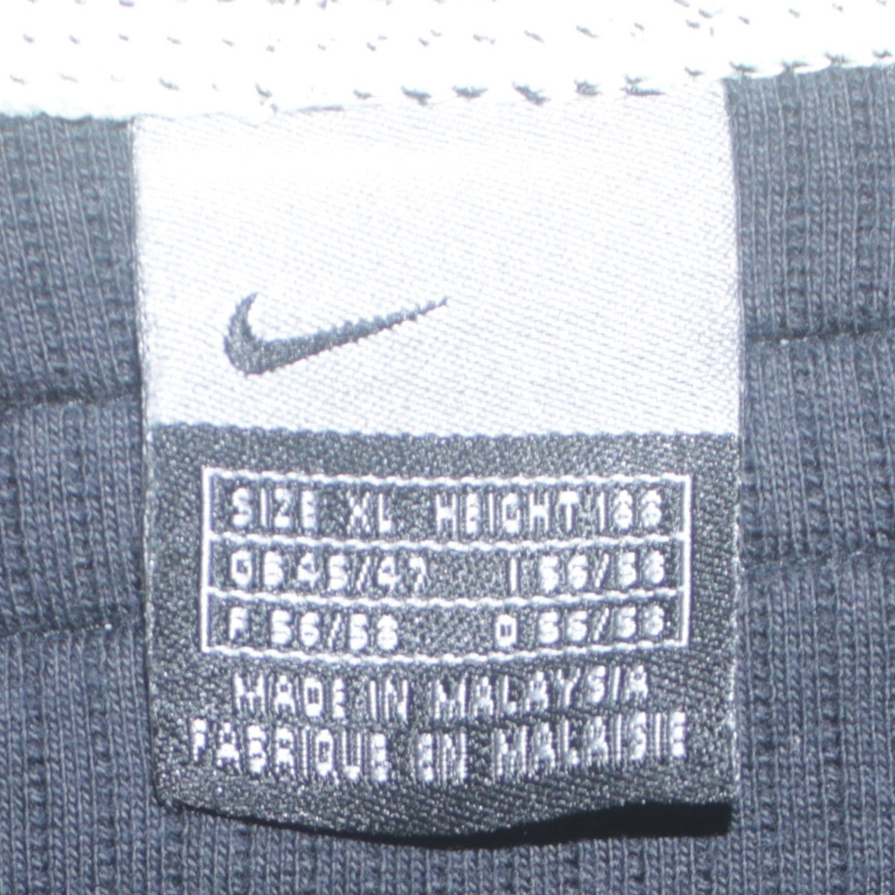 Nike Men's Blue XL Crew Neck Cotton Pullover Jumper