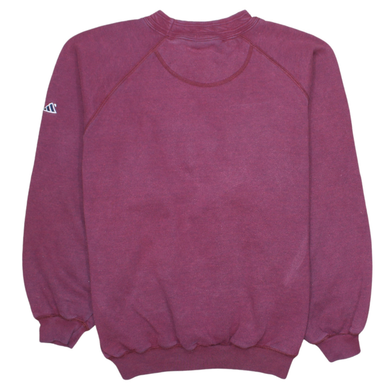 Adidas Men’s Purple Pullover Sweatshirt M Crew Neck Embroidered Logo