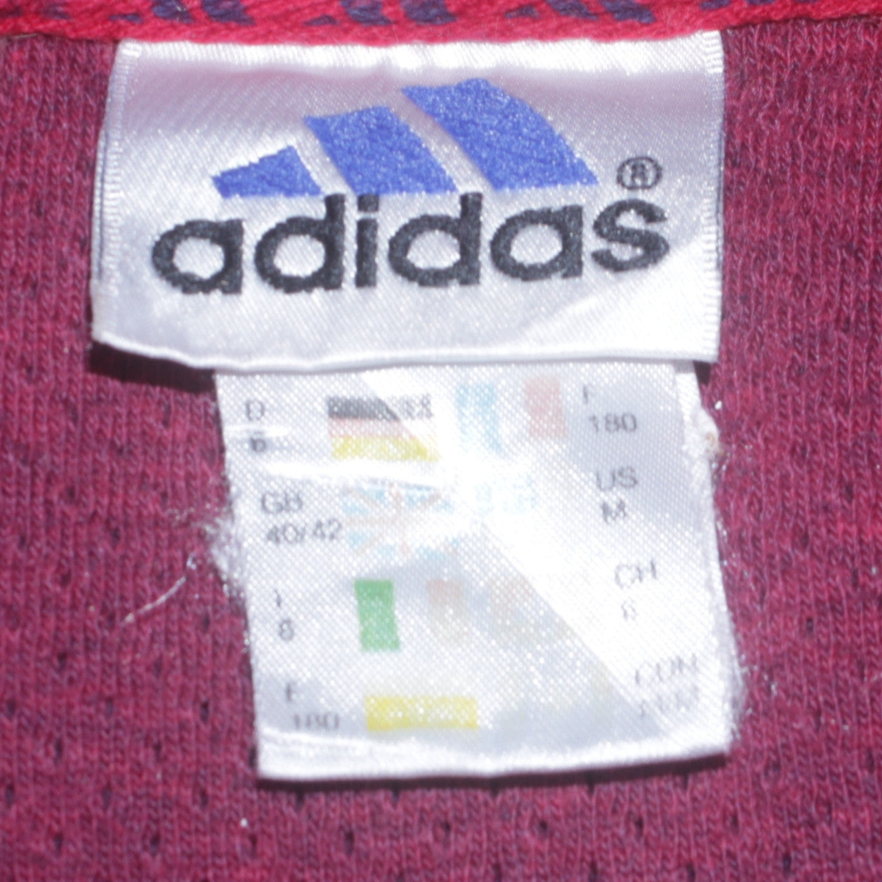 Adidas Men’s Purple Pullover Sweatshirt M Crew Neck Embroidered Logo