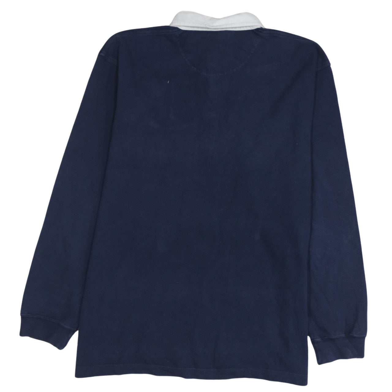 Lacoste Men’s Blue Long Sleeve Collared Cotton Polo Shirt M