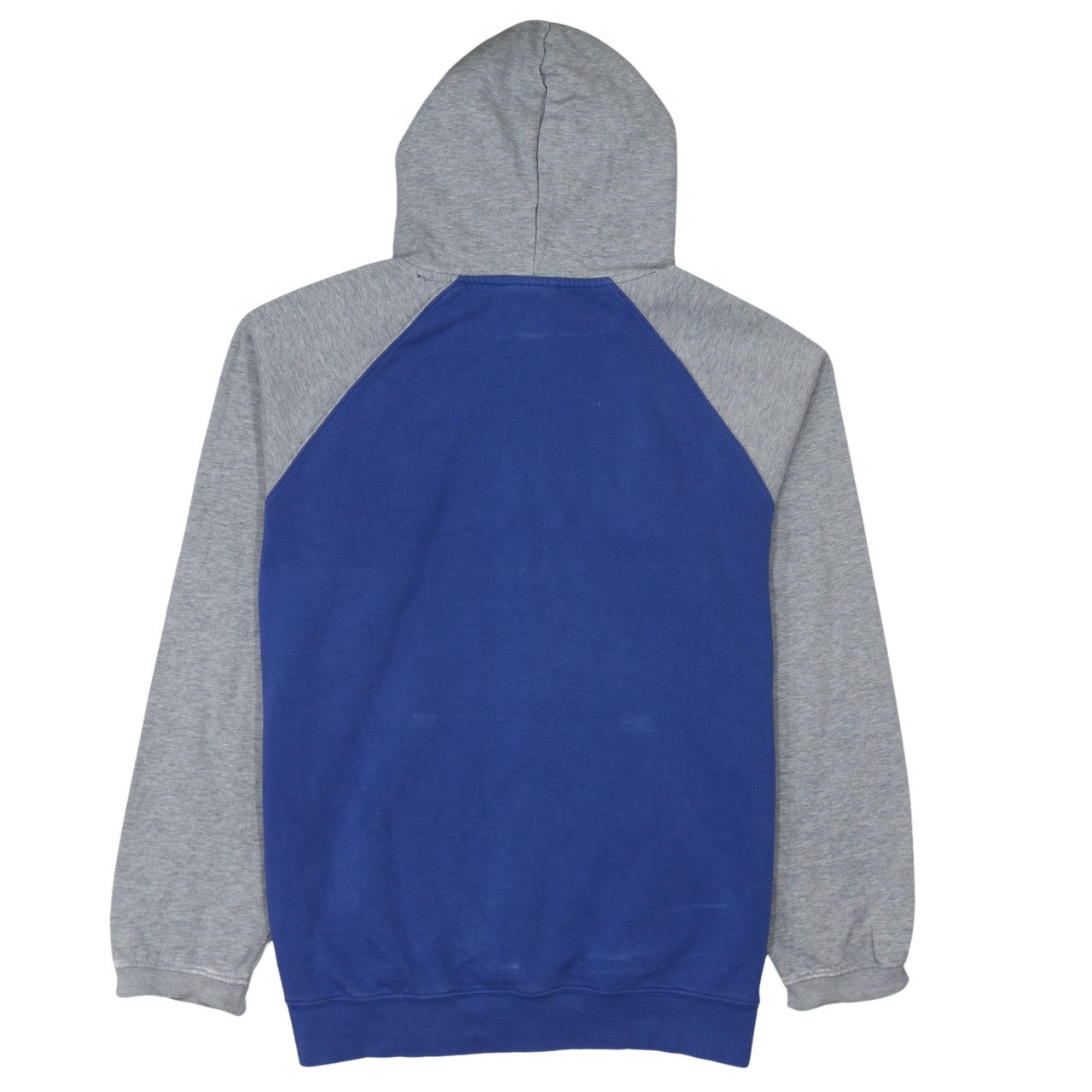 Champion Men's Blue & Grey Pullover Hoodie XL Graphic Logo Sweatshirt