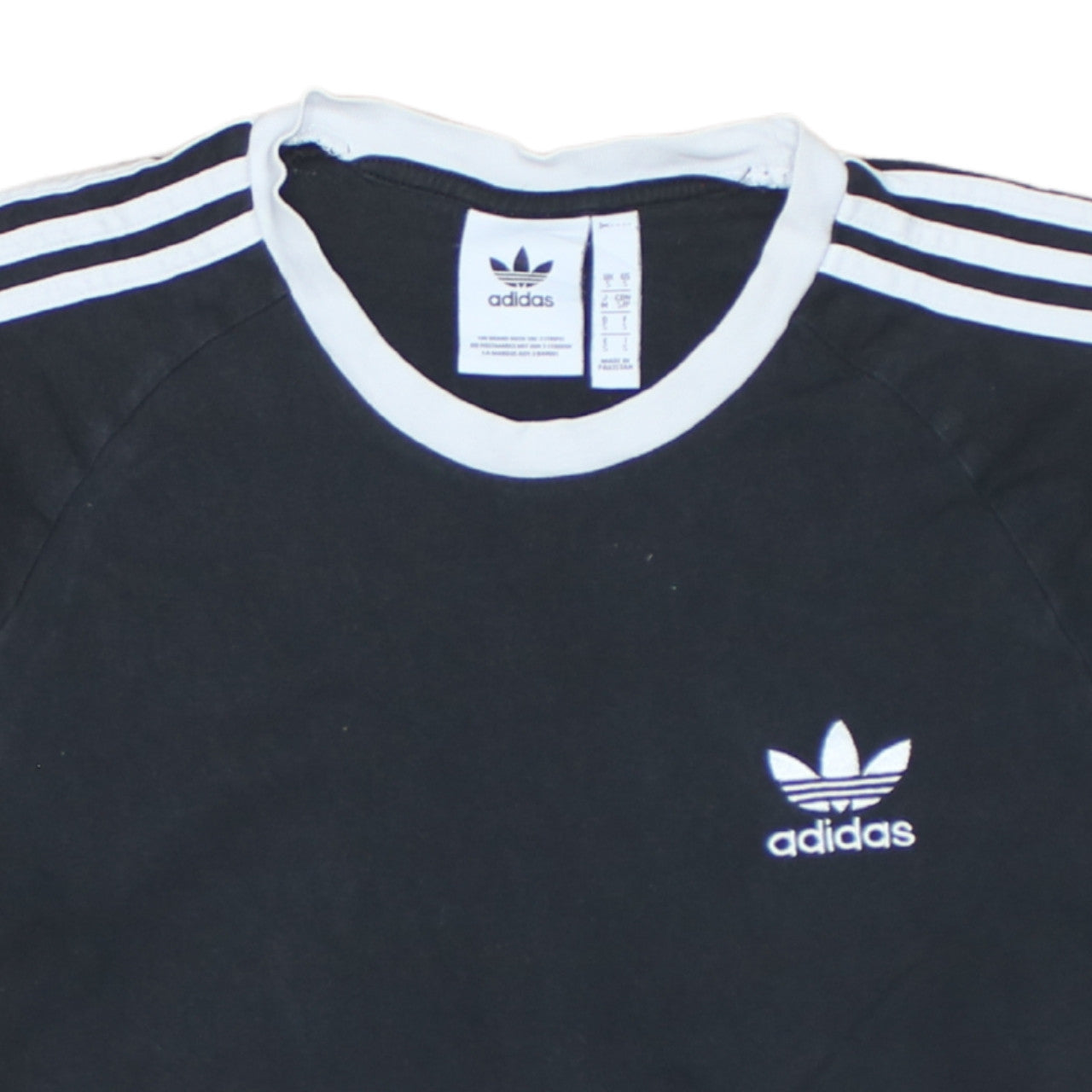 Adidas Men's Black Small Short Sleeve Crew Neck Sports T-Shirt
