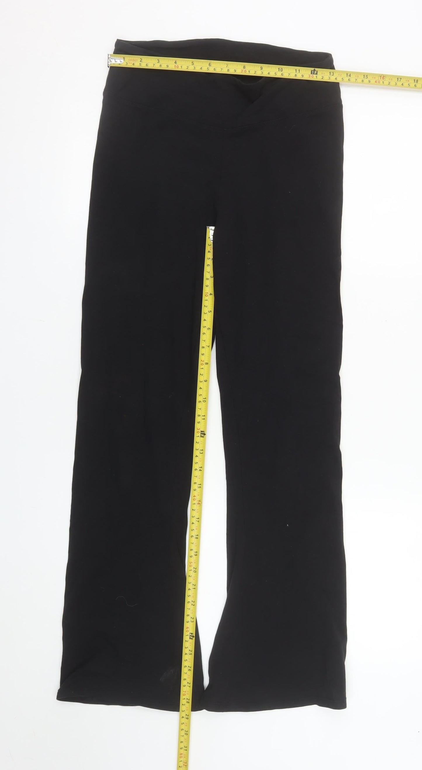 Dunnes Stores Women’s Black Cotton Stretch Leggings Size Small