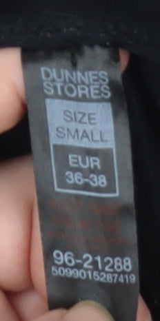 Dunnes Stores Women’s Black Cotton Stretch Leggings Size Small