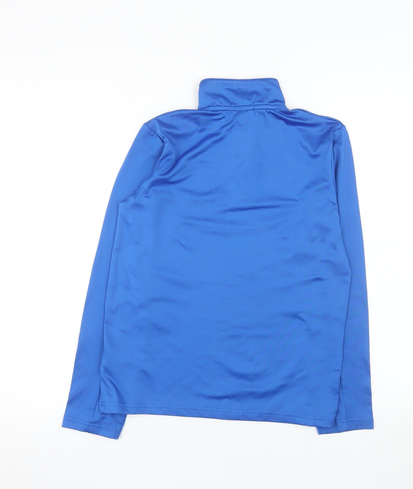 Crivit Boys Blue 1/4 Zip Sports Pullover Sweatshirt 11-12 Years