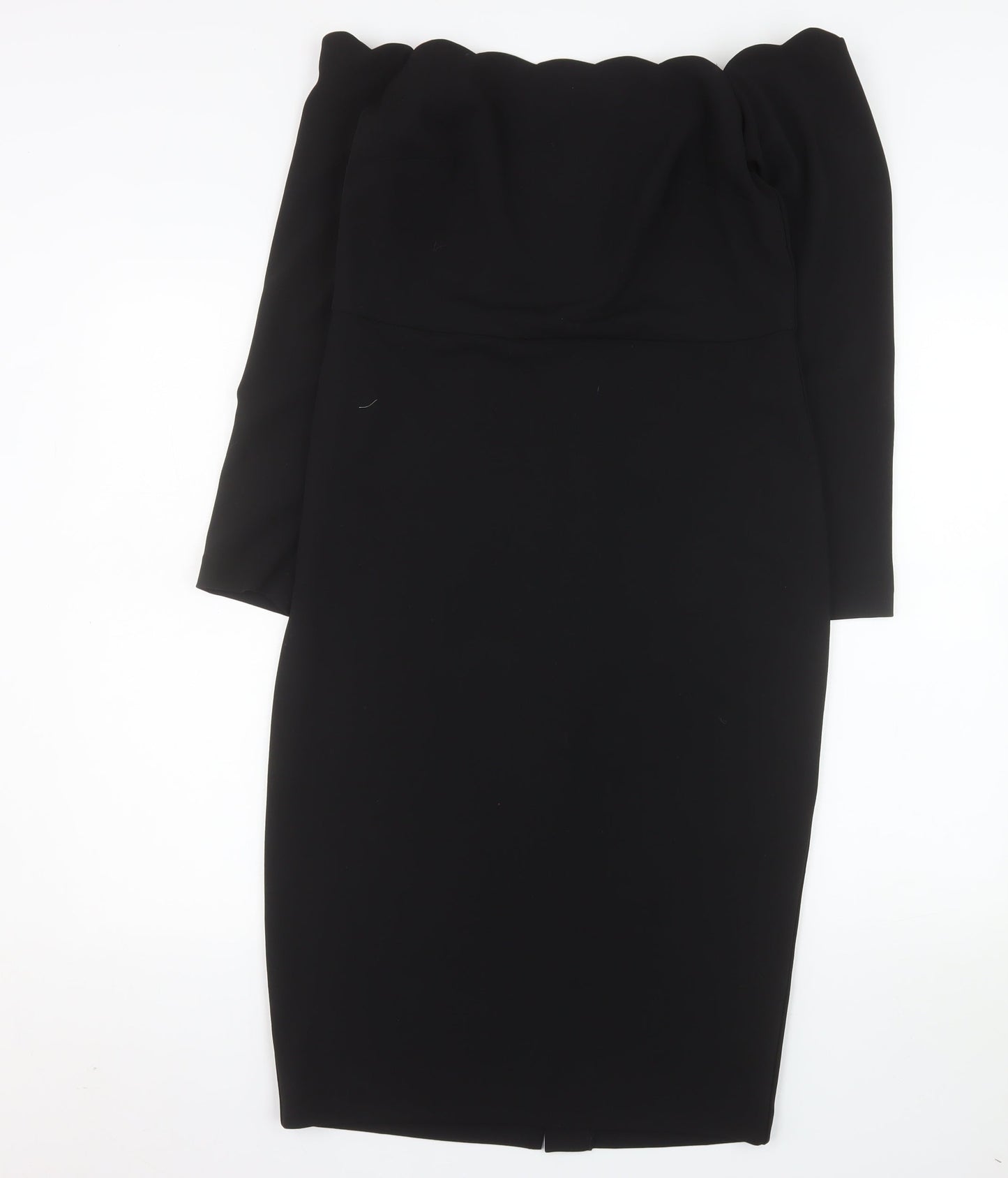 V by Very Women’s Black Off Shoulder Bodycon Dress Size 14