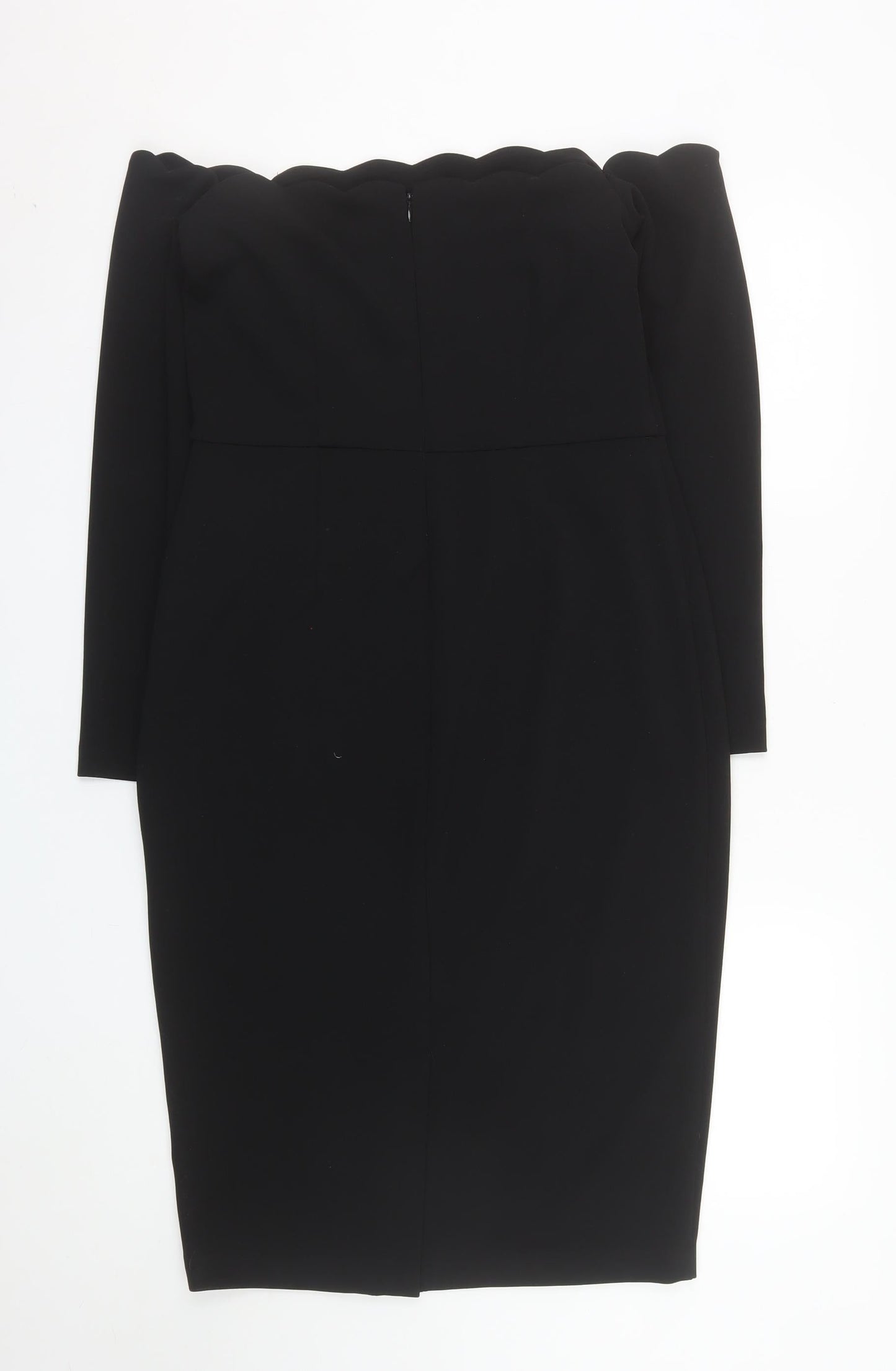 V by Very Women’s Black Off Shoulder Bodycon Dress Size 14