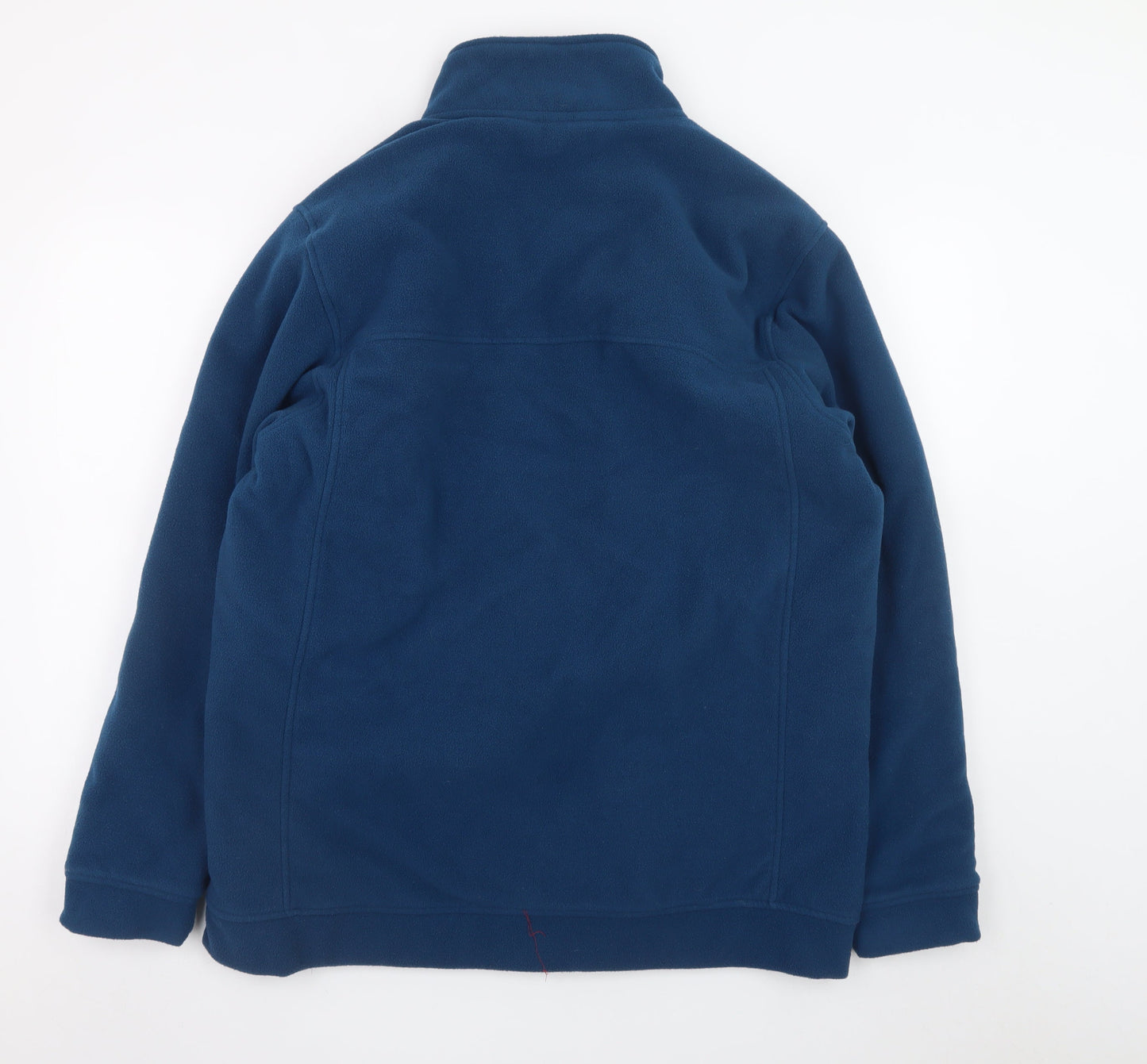 James Pringle Men's Blue Fleece Full Zip Golf Jacket Size L