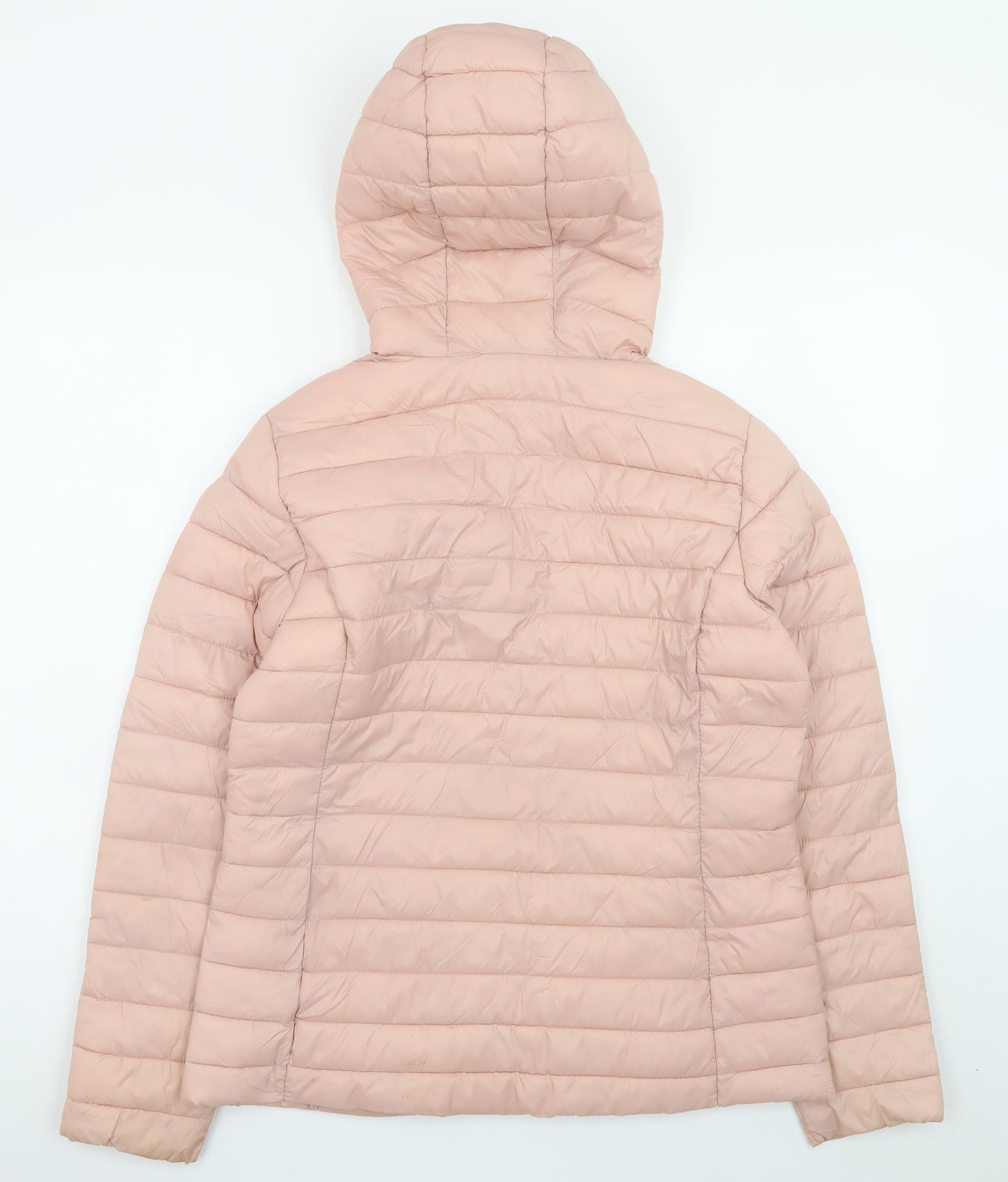 St. Bernard Women’s Pink Hooded Puffer Jacket Size 14 Medium