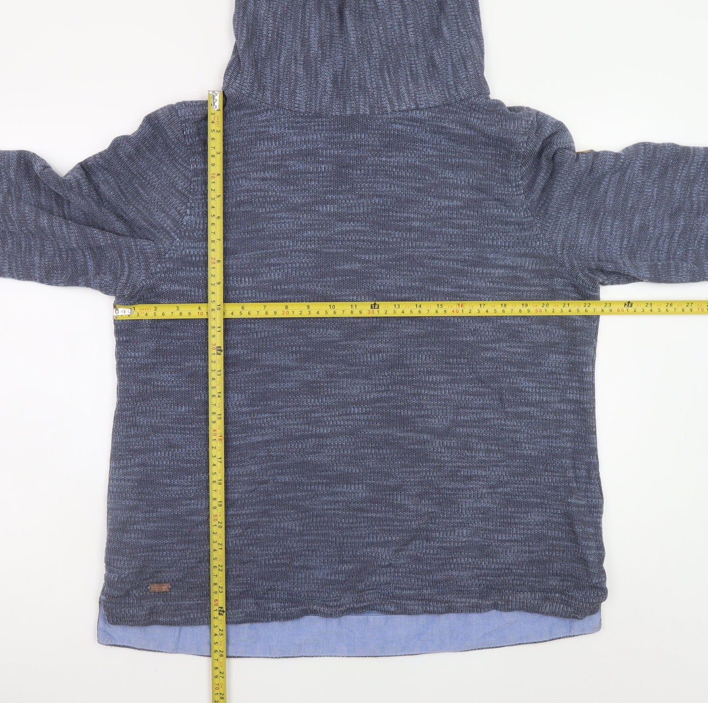 Regatta Women Blue Roll Neck Lightweight Pullover Jumper Size 14