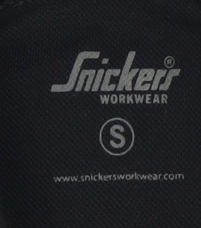 Snickers Workwear Mens Black Small Short Sleeve Polo Shirt