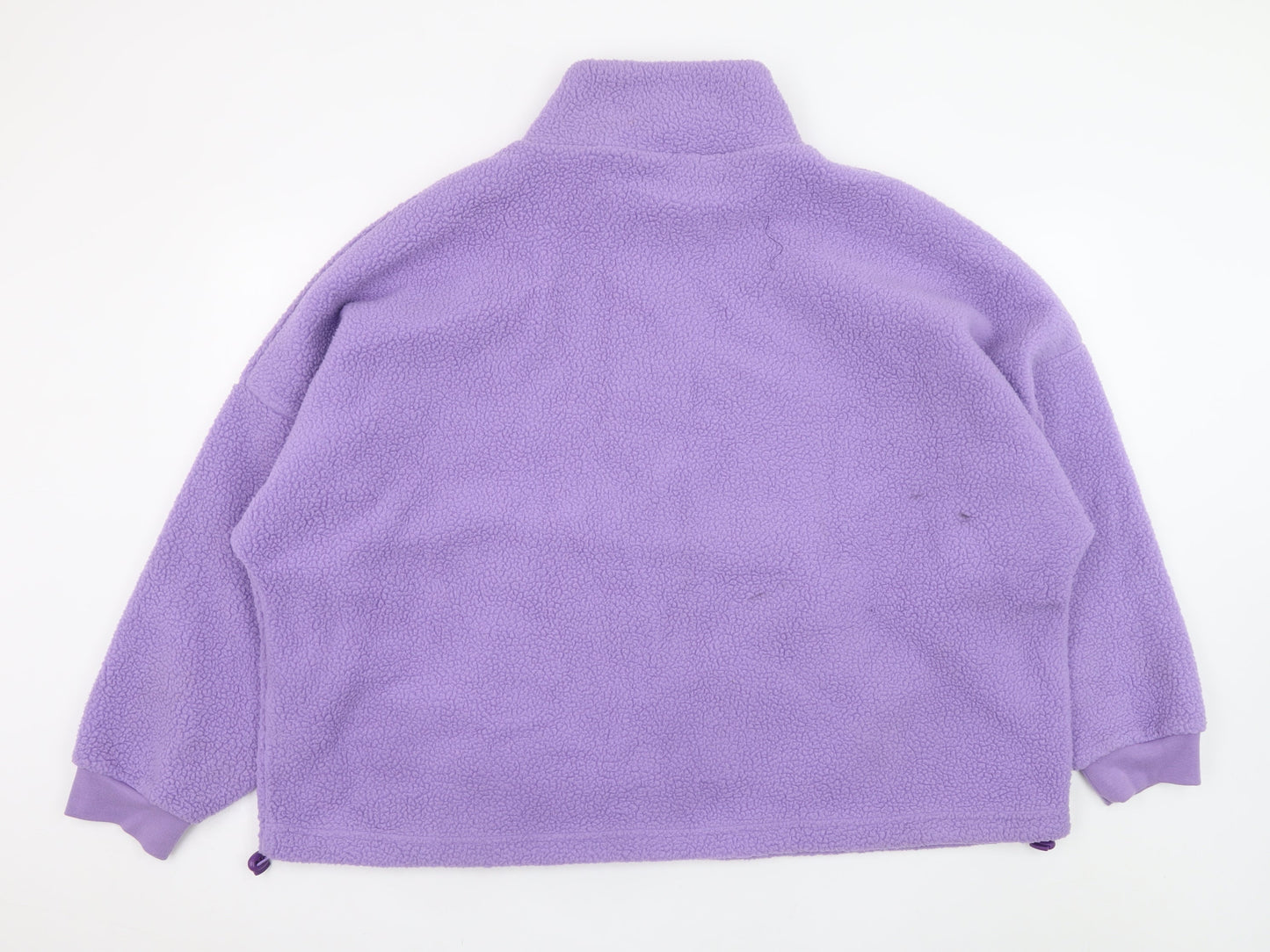 Dunnes Stores Women’s Purple 1/2 Zip Fleece Sweatshirt XX-Large