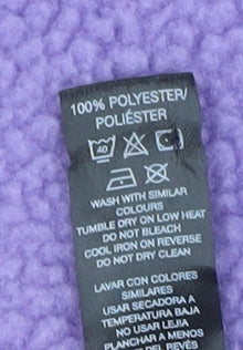 Dunnes Stores Women’s Purple 1/2 Zip Fleece Sweatshirt XX-Large