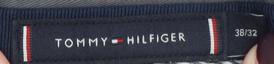 Tommy Hilfiger Men’s Grey Chino Trousers 38x32 Straight Fit