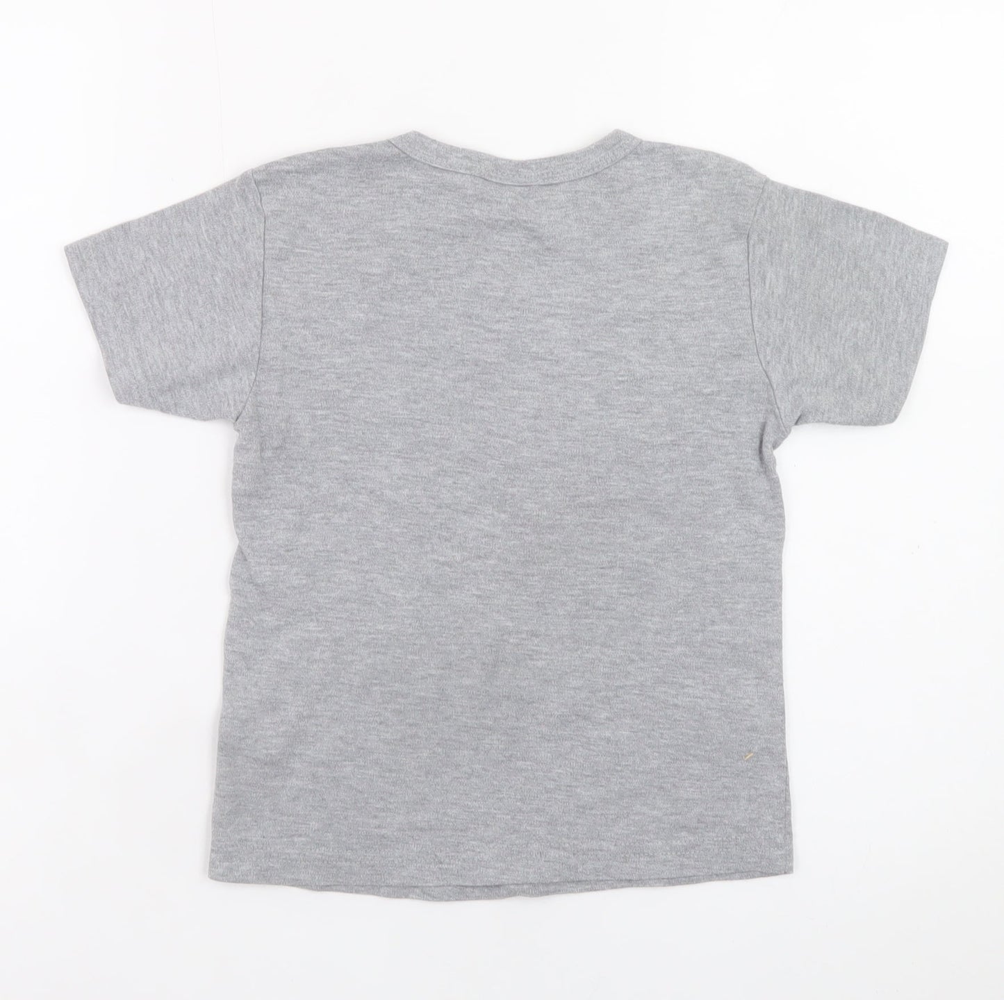 Superdry Boys Grey Graphic Logo T-Shirt 9 Years Regular Fit Short Sleeve