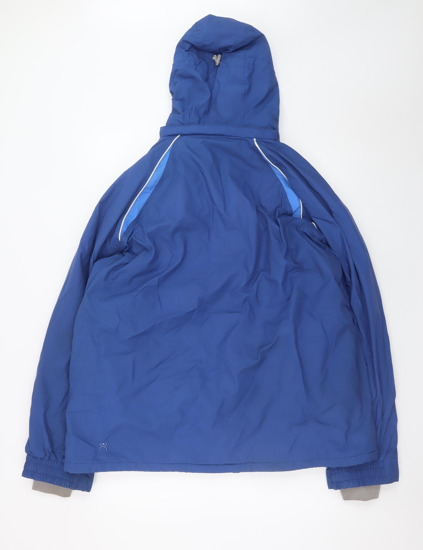 Trespass Men's Blue Waterproof Hooded Parka Jacket L Regular Fit