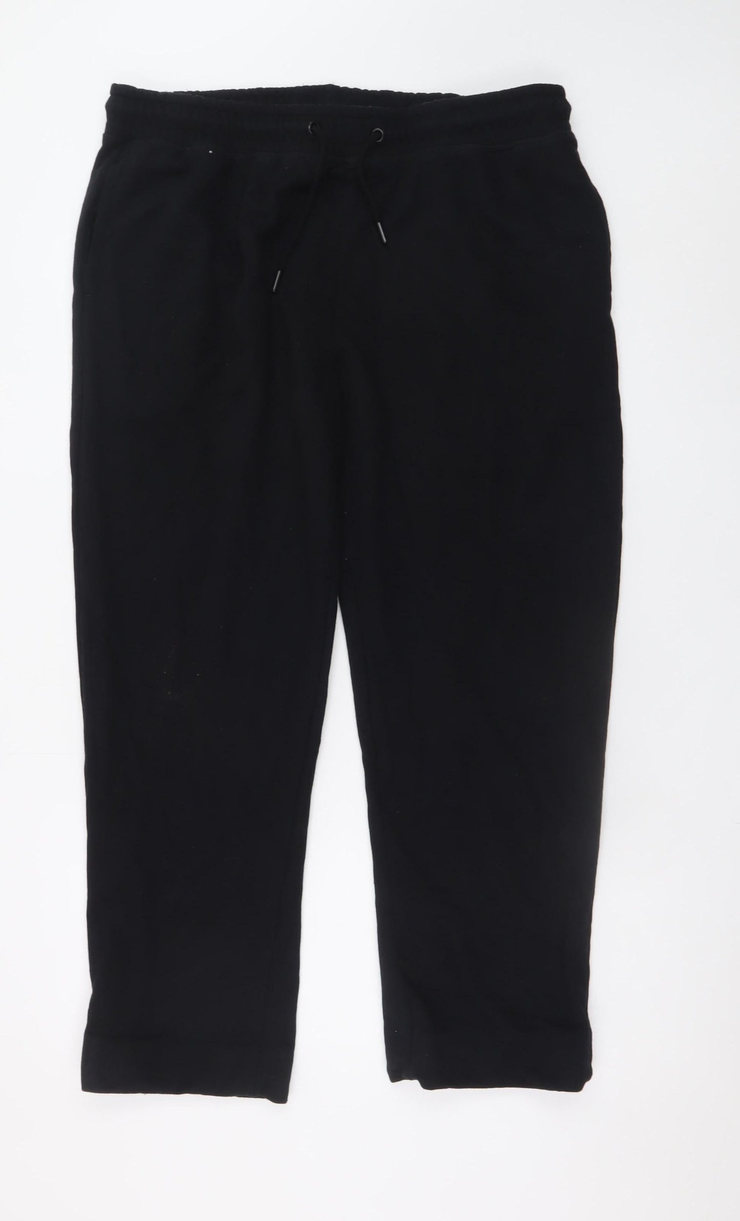 Dunnes Stores Men's Black XL Sweatpants Fleece Elastic Waist