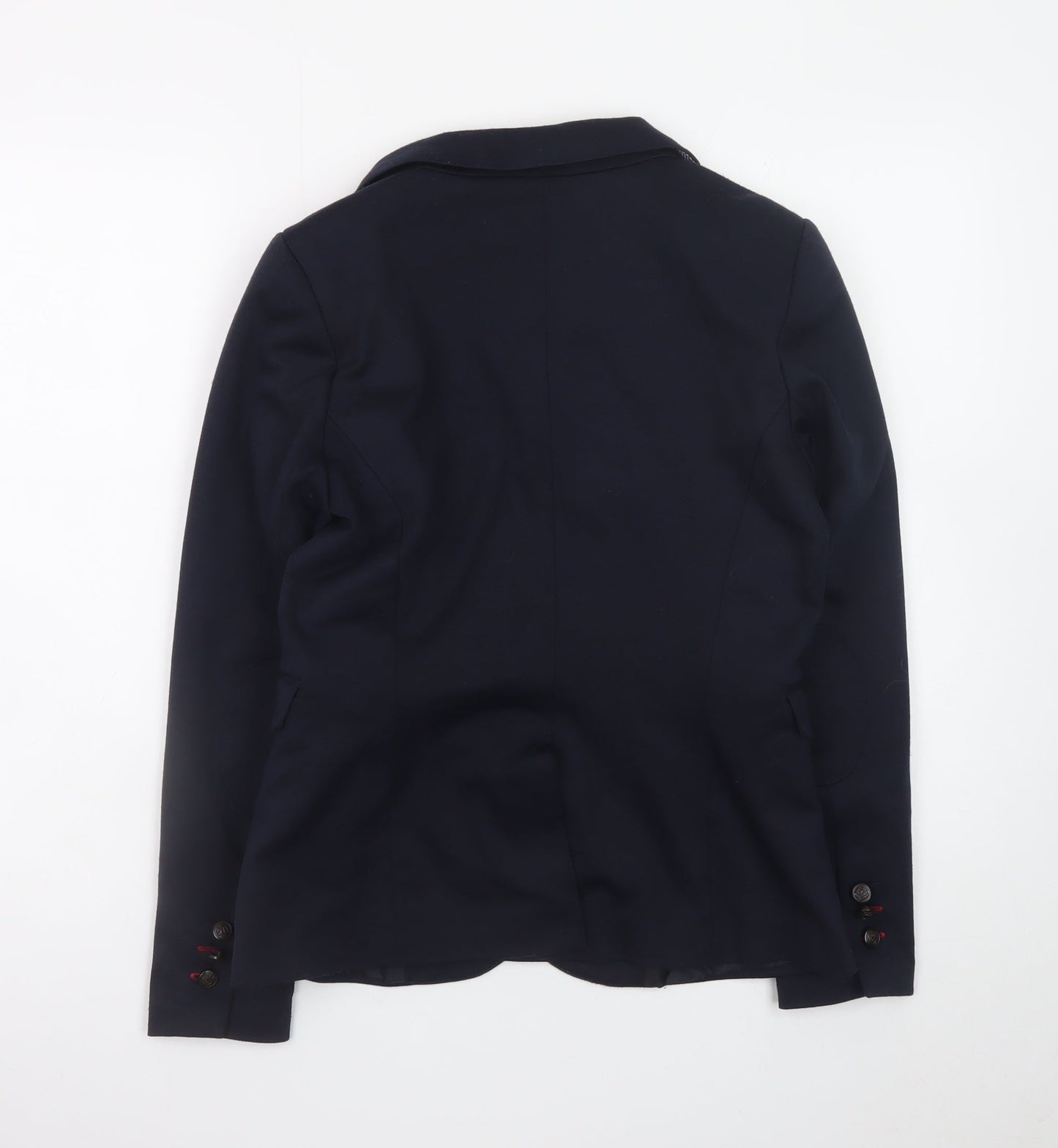 Dunnes Women’s Navy Blue Blazer Size 12 Regular Fit Business Jacket