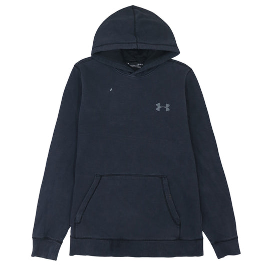 Under Armour Men's Black Pullover Hoodie Size L Fleece Sportswear