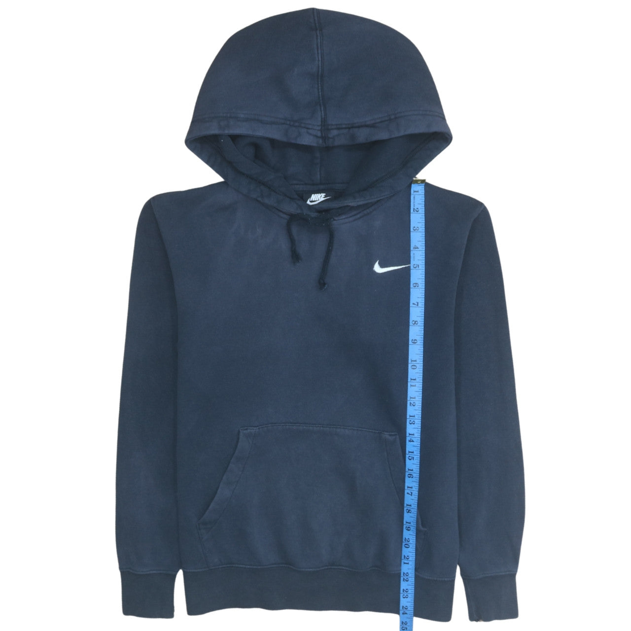 Nike Men's Blue Small Pullover Fleece Hoodie Sweatshirt