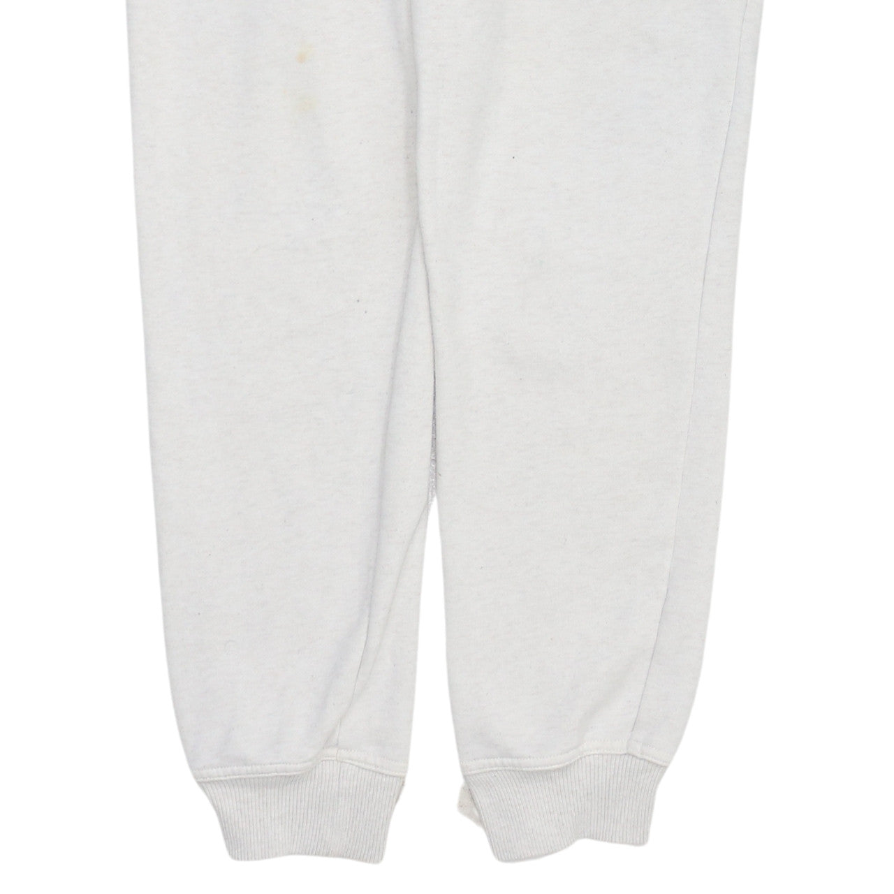 Adidas Womens White Jogger Sweatpants Size 12 Elastic Waist Comfort Fit