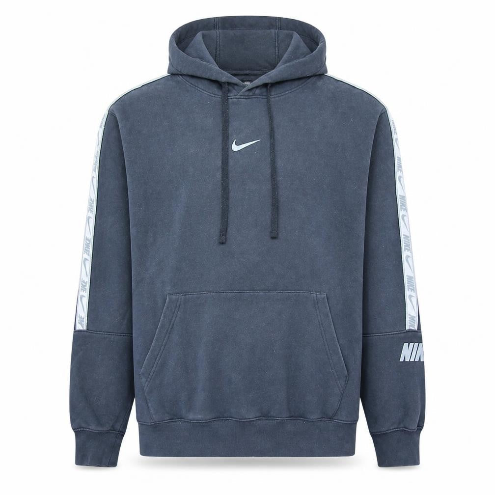 Nike Men's Blue Pullover Hoodie L Standard Fit Fleece Sportswear