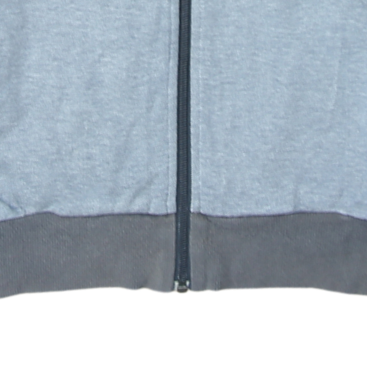 Adidas Men's Grey Full Zip Sweatshirt Small Classic Logo Track Style