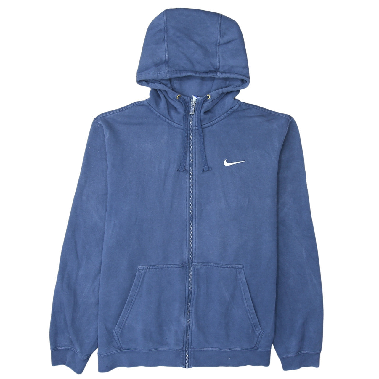 Nike Men's Blue XL Full Zip Hoodie Fleece Sportswear