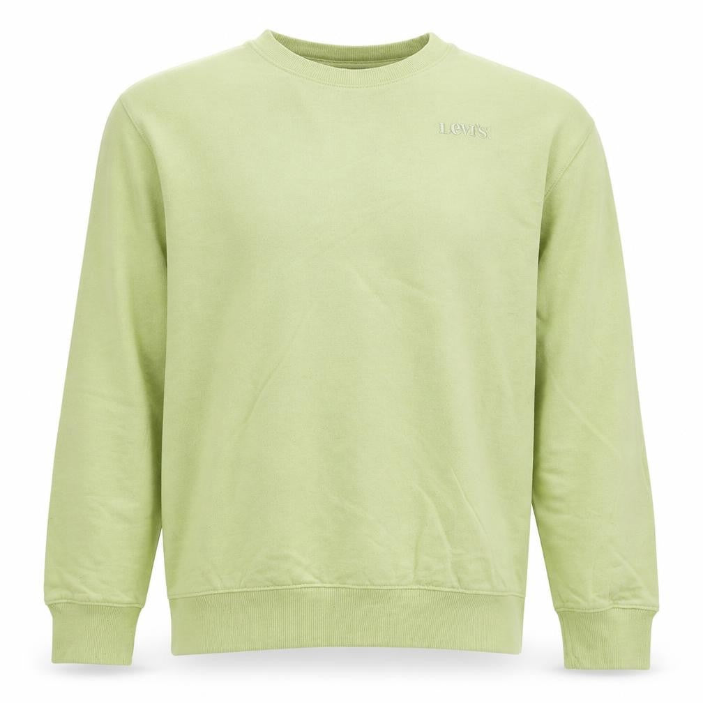 Levi's Boys Green Crew Neck Pullover Sweatshirt 16 Years Regular Fit