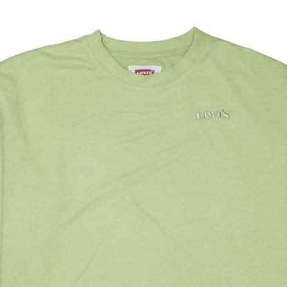 Additional view of Levi's boys’ green crew neck pullover sweatshirt 16 years regular fit