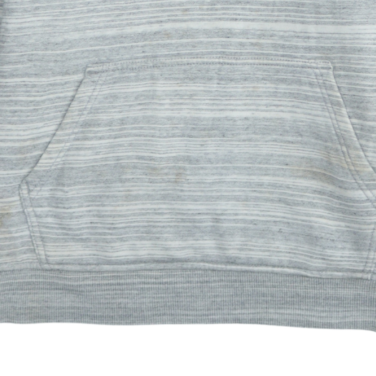 Carhartt Women's Grey Striped Pullover Hoodie Size M (12)