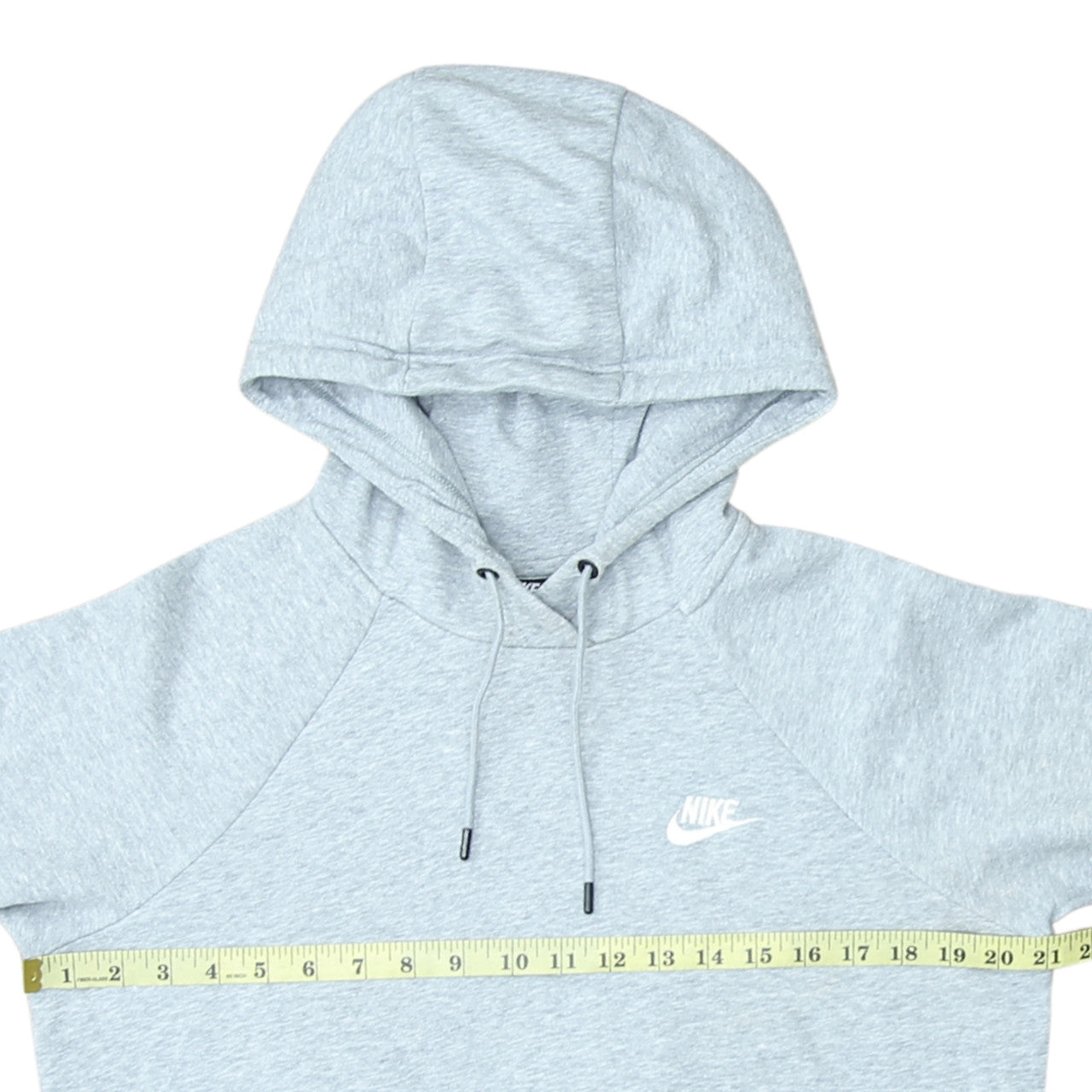 Nike Men's Grey Pullover Hoodie M Regular Fit Sportswear