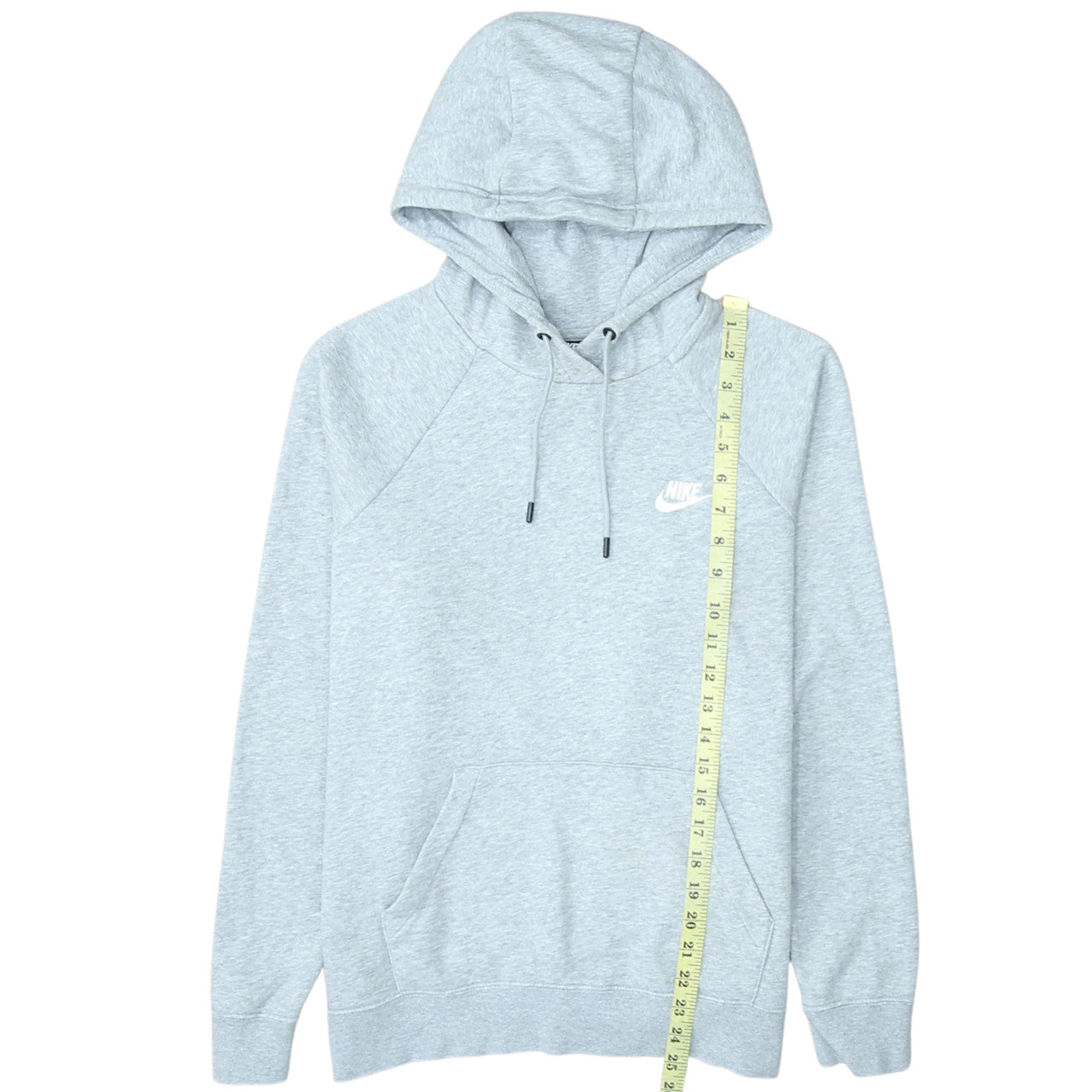 Nike Men's Grey Pullover Hoodie M Regular Fit Sportswear