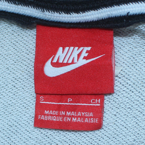 Nike Mens Grey Full Zip Hoodie Small Regular Fit Sportswear