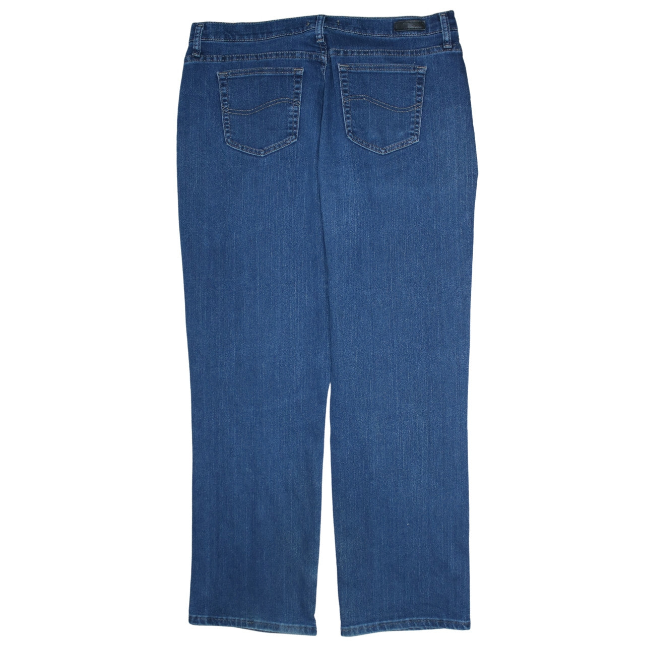 Lee Women’s Blue Relaxed Fit Straight Leg Jeans Size 18
