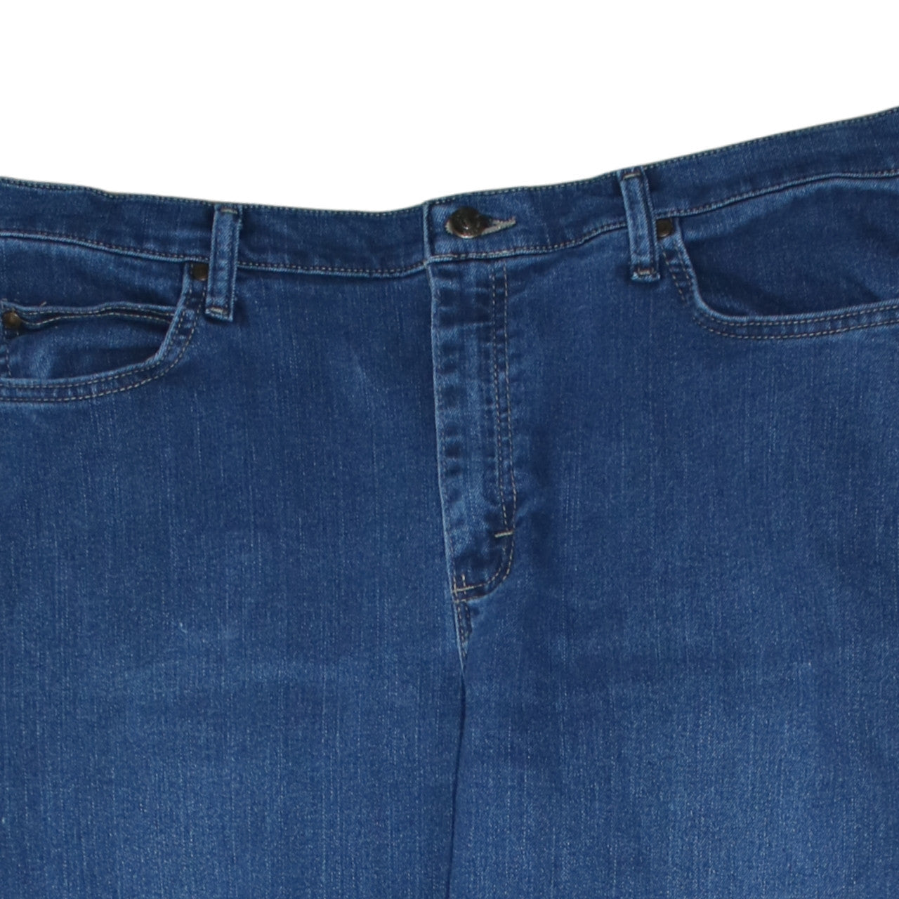 Lee Women’s Blue Relaxed Fit Straight Leg Jeans Size 18