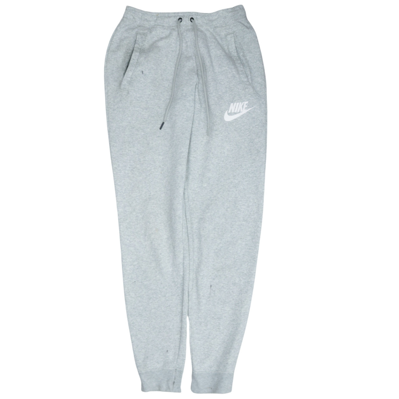 Nike Men's Grey Jogger Sweatpants Medium Elastic Waist