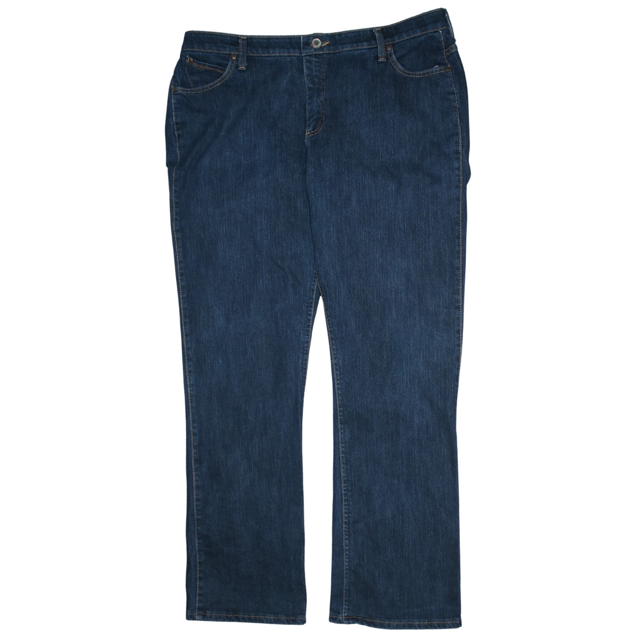Wrangler Q-Baby Women's Blue Bootcut Denim Jeans Size 20 Regular