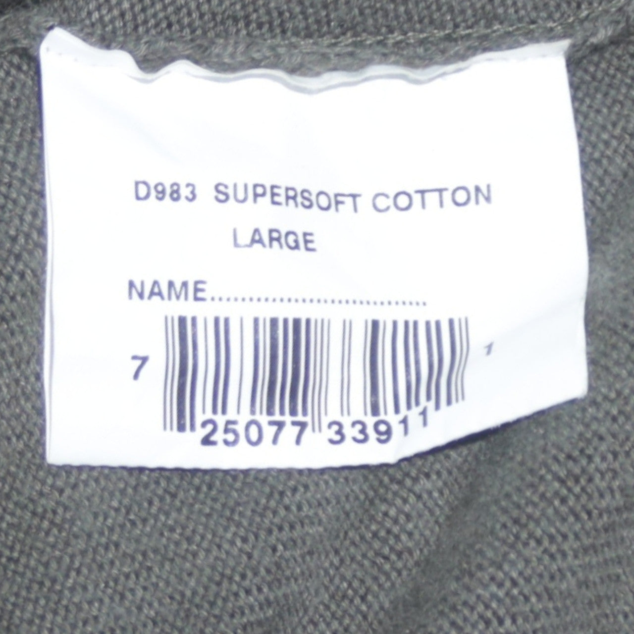 Barbour Men's Green Cotton V-Neck Sleeveless Vest Jumper L