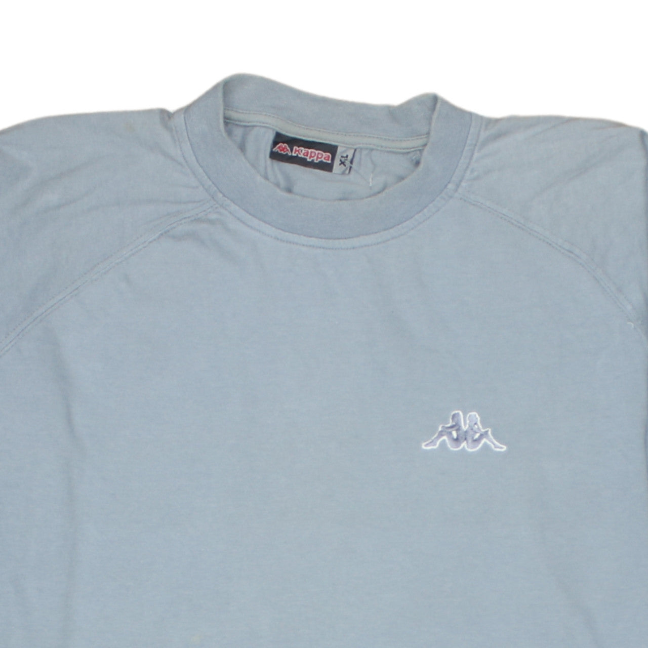 Kappa Men's Blue Long Sleeve Crew Neck Sports T-Shirt XL