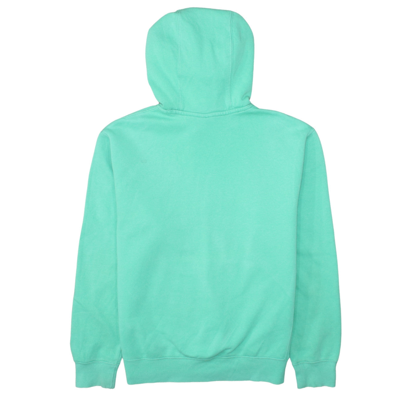 Nike Women's Green Pullover Hoodie Small Graphic Print Cotton Blend