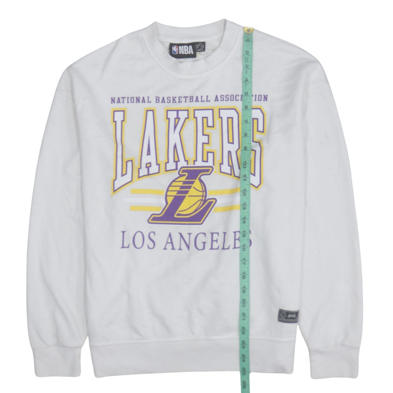 Primark NBA Los Angeles Lakers White Women's 2XS Pullover Sweatshirt