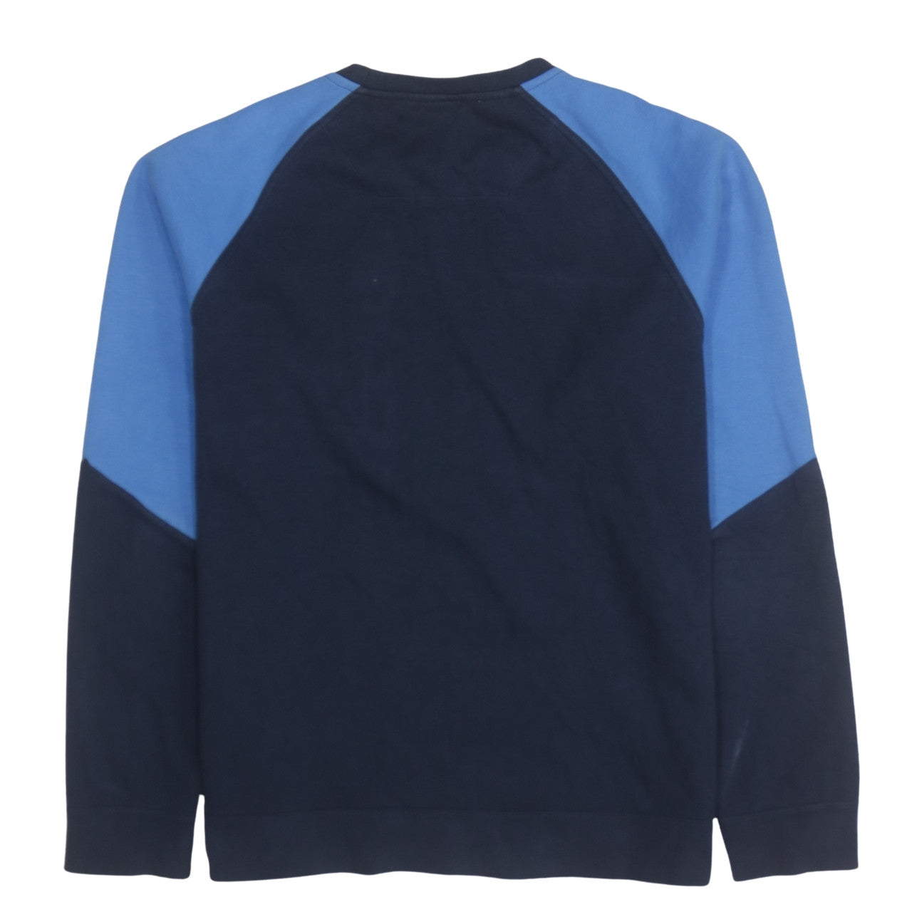 Nike Men's Blue XL Pullover Sweatshirt Crew Neck Zip Pocket