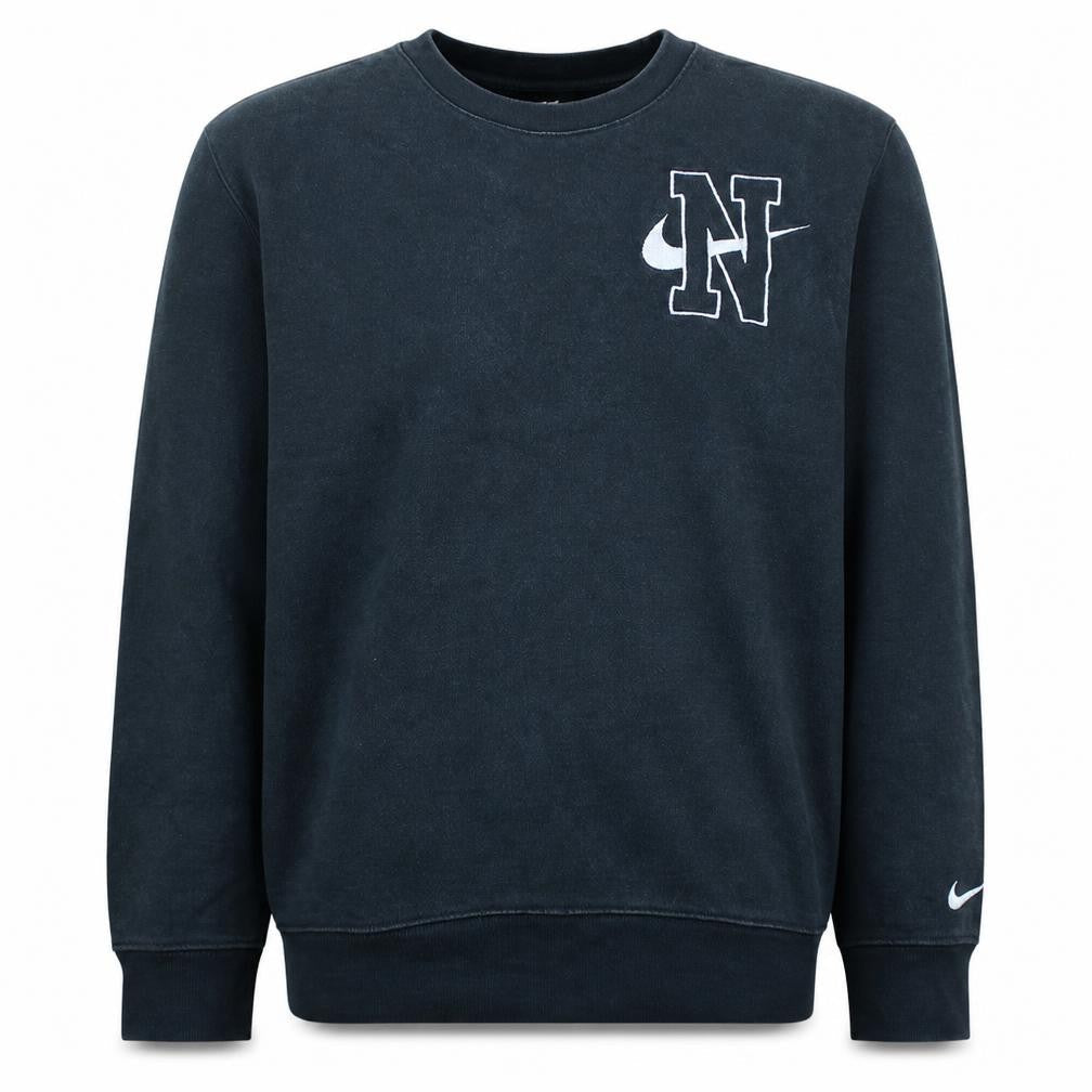 Nike Men's Black XS Pullover Embroidered Logo Sweatshirt