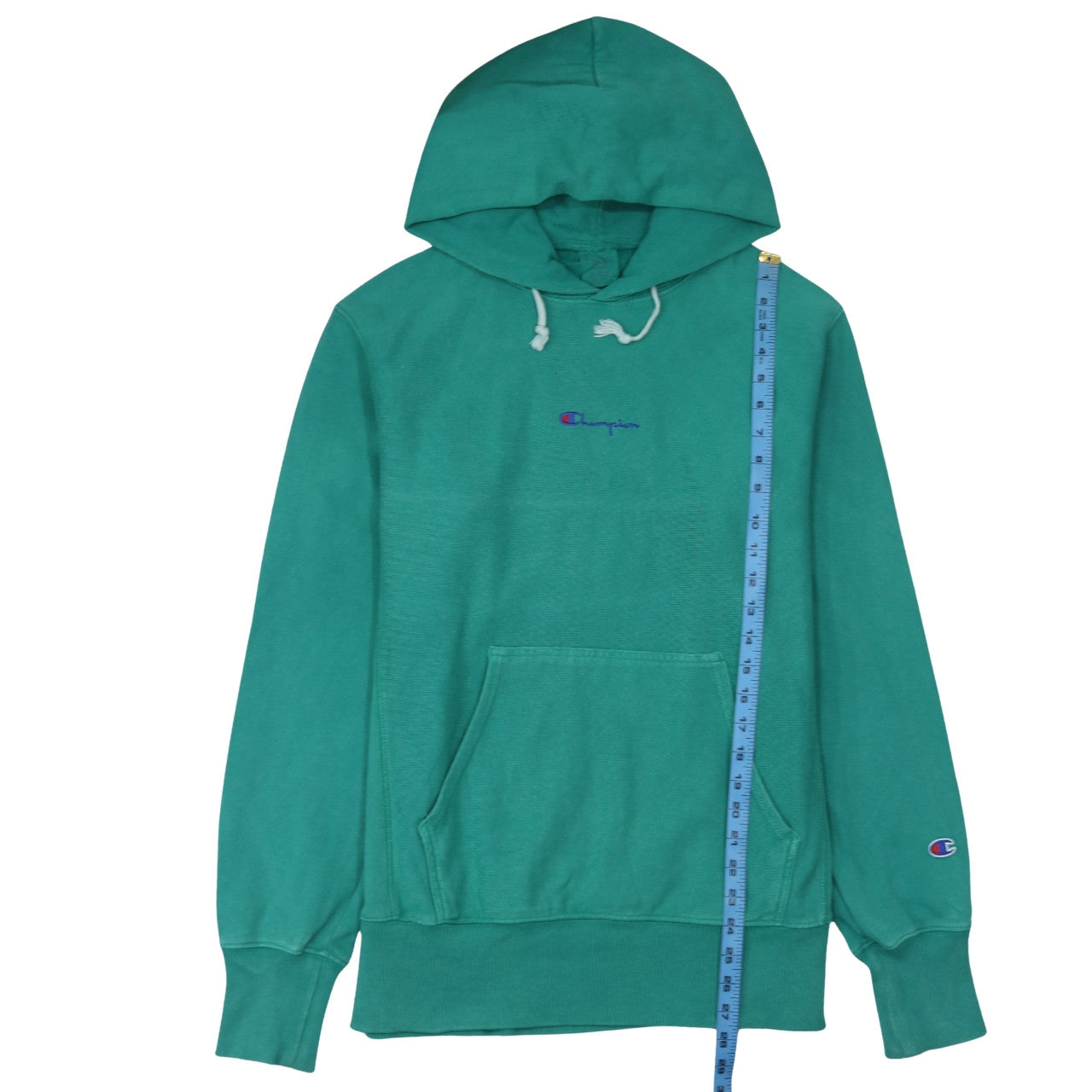 Champion Men's Green Pullover Hoodie Size L Classic Fit